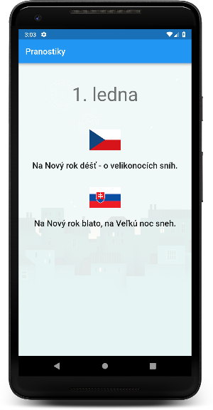 Pranostiky Screenshot 1