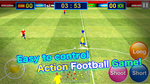 Ultra Shoot Soccer - Game Screenshot 0