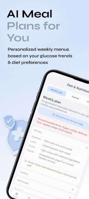 AI Diabetic App: Glucose & BP Screenshot 3