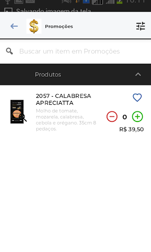 Favoritto Delivery Screenshot 2