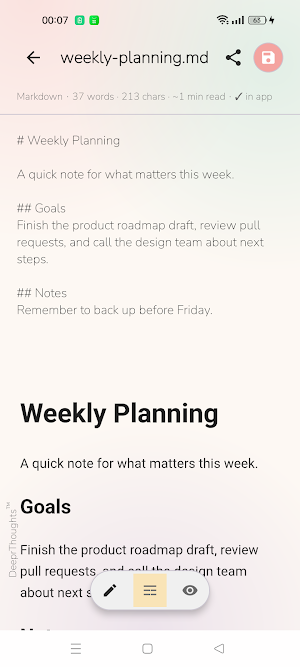 AnyFile: Markdown & LaTeX Screenshot 3