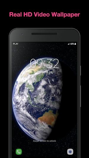 Real Earth Live Wallpaper Screenshot 3