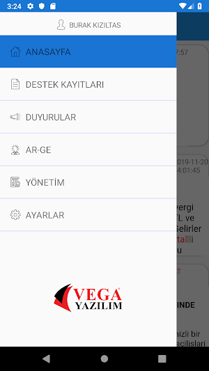 VEGA CRM Screenshot 1