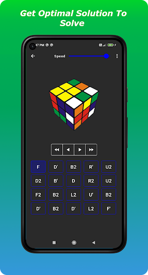 Cube Cipher - Rubik's Cube Solver Screenshot 2