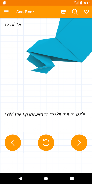 Origami Sea Creatures Instructions Screenshot 3