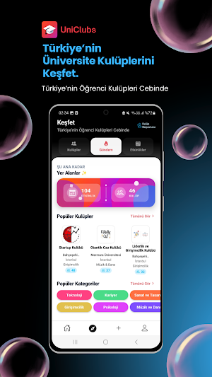 UniClubs - Öğrenci Kulüpleri Screenshot 0