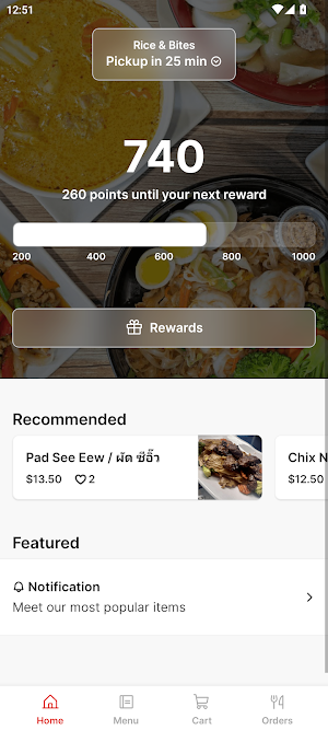 Rice & Bites Screenshot 0