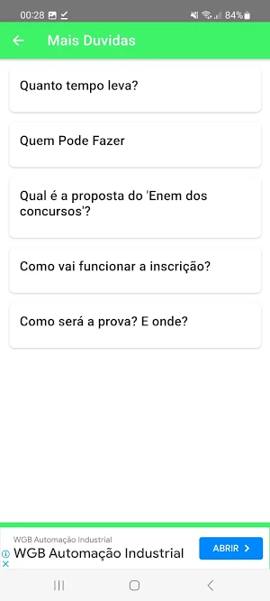 Concurso Unificado Guia Screenshot 2