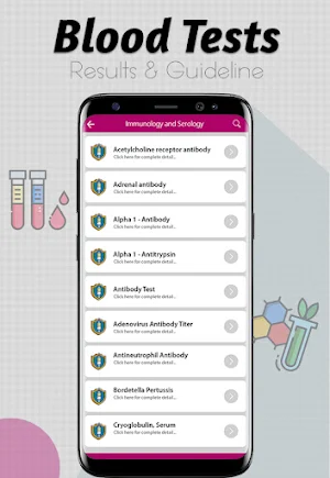 Blood Test Result & Lab Values Screenshot 2