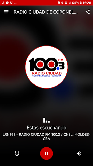 RADIO CIUDAD DE CORONEL MOLDES FM 100.3 Screenshot 2