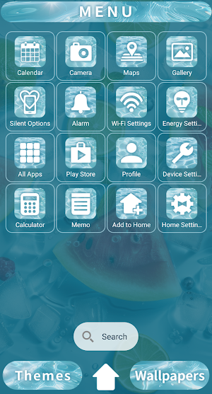 Fresh Summer Theme +HOME Screenshot 1