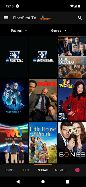 FiberFirst TV Screenshot 2