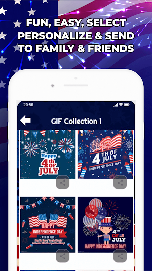 The 4th July Cards Cards GIFs Screenshot 3
