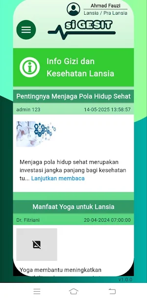 Si Gesit Lansia Screenshot 3