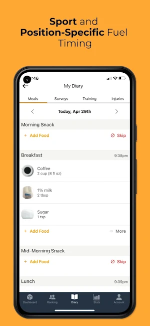 Rise Nutrition Athletes Screenshot 2