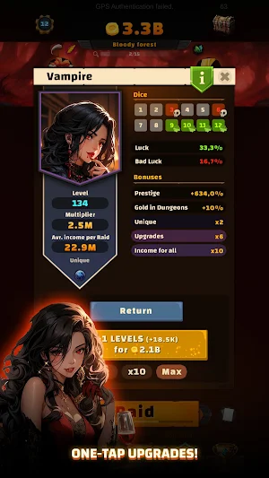 Dice Mastery: Idle Raiders Screenshot 2