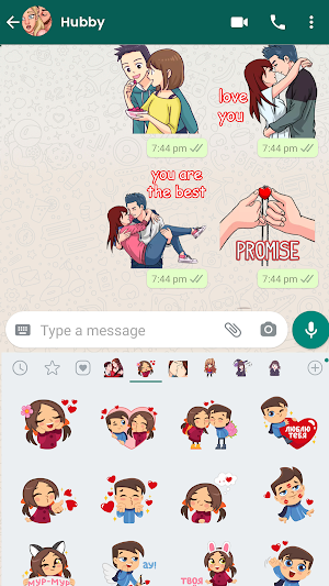Love stickers WAStickerapps : Love sticker 2021 Screenshot 2