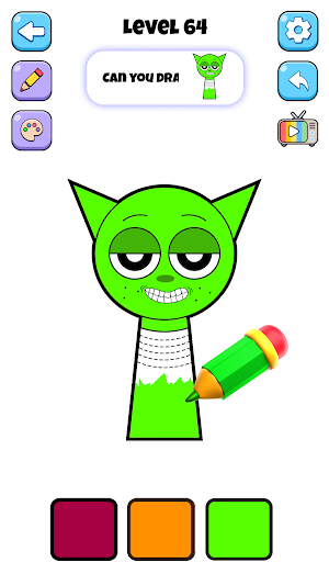 Color Spranky: Draw the Beat Screenshot 0