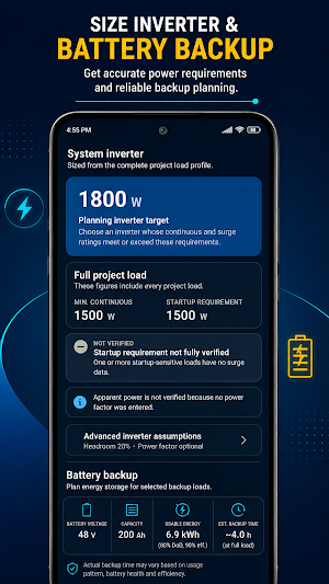 Solar PV Design & Calculator Screenshot 2