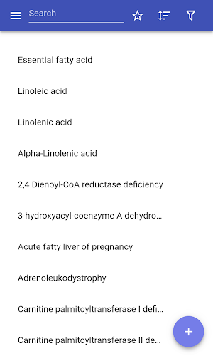 Fatty acids Screenshot 0