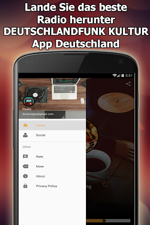 Radio DEUTSCHLANDFUNK KULTUR Kostenlos Deutschland Screenshot 2