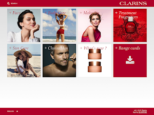 Clarins Product Library Screenshot 3