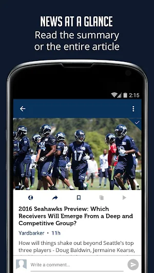 Sportfusion - Seahawks Edition Screenshot 3