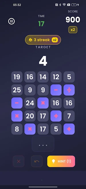 Math Flux - Mental Math Puzzle Screenshot 2