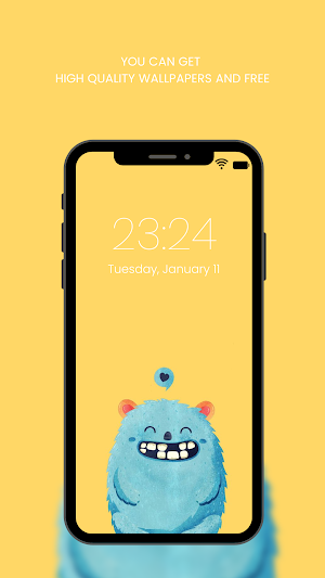 Cute Kawaii Wallpaper HD Screenshot 1