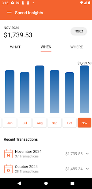 TRUFI CU CARD Screenshot 3