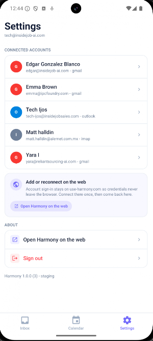 Harmony Screenshot 3