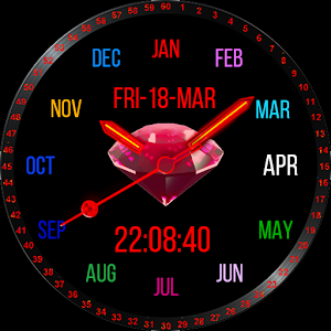 Birthstones Watch Face Screenshot 1