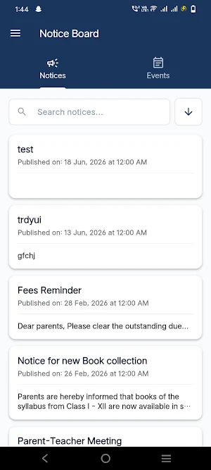 Tijare Coaching Parent App Screenshot 2