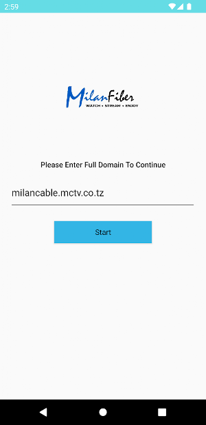 Milan Fiber Subscriber Screenshot 0