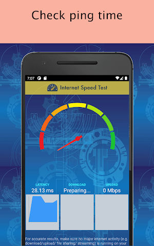 Internet Speed Test - Phone, Tablets, SMART TVs Screenshot 1