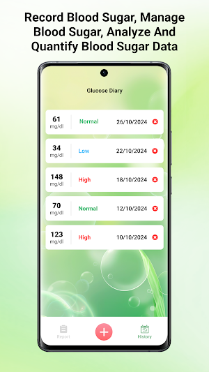 Glucose Diary Screenshot 3