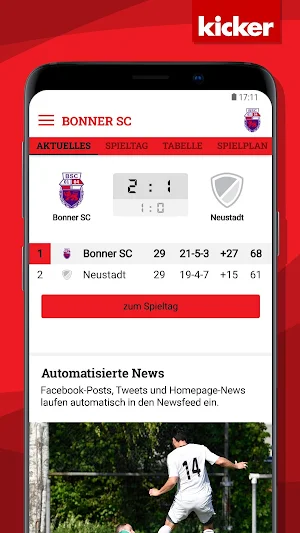 Bonner SC Screenshot 2