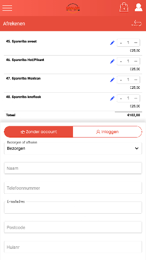Eetcafe Shalom Hoogvliet Screenshot 2