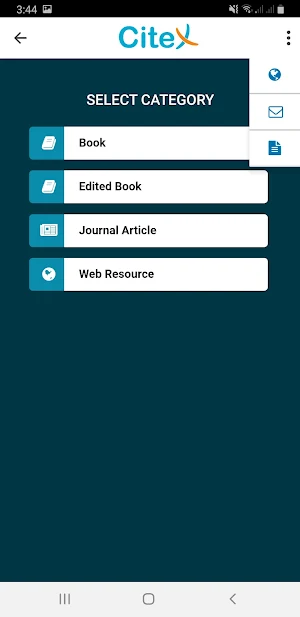 CiteX Screenshot 1