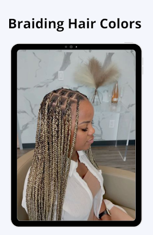 Braiding Hair Colors Screenshot 0