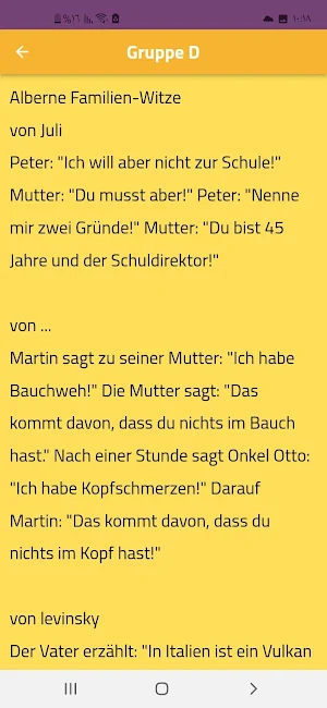 sehr lustige Witze Screenshot 3