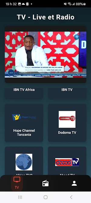 Tanzanie tv live Screenshot 2