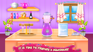 Milkshake Cooking and Decoration Screenshot 1
