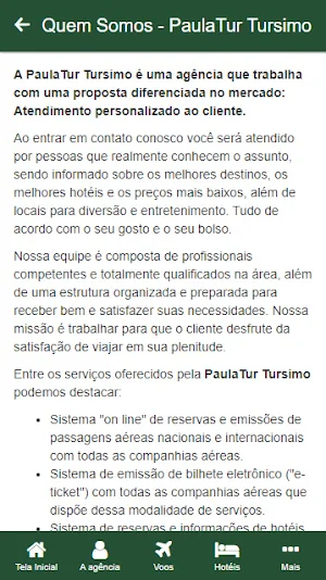 PaulaTur Tursimo Screenshot 1