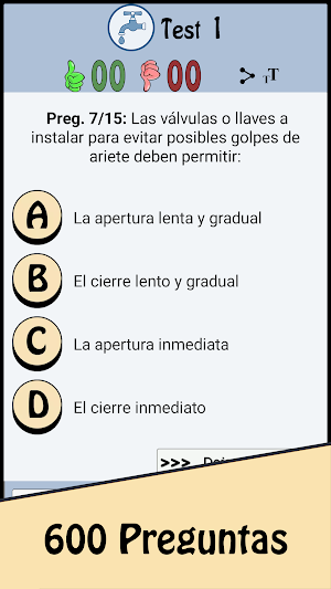 TestOpos Fontanería Screenshot 2
