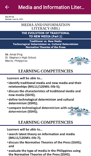 Media and Information Literacy Screenshot 2
