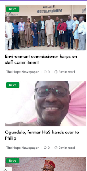 The Hope Newspaper Screenshot 1