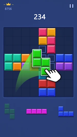 Block Puzzle - Impulse Brain Screenshot 2