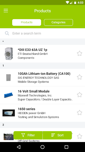 ENERGY STORAGE EUROPE App Screenshot 2