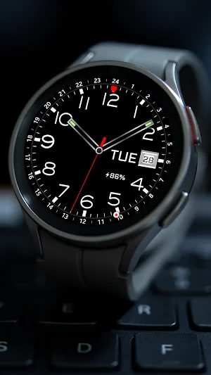 Hybrid Minimal GF01 Watch face Screenshot 1